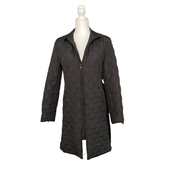 Kenneth Cole Black Coat Size Small - Picture 1 of 8